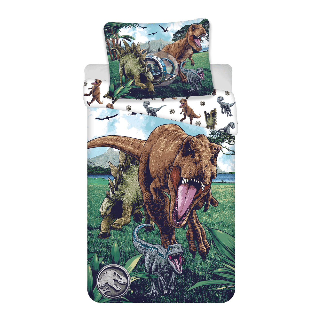 Jurassic World otroška posteljnina Trio | Shopacita