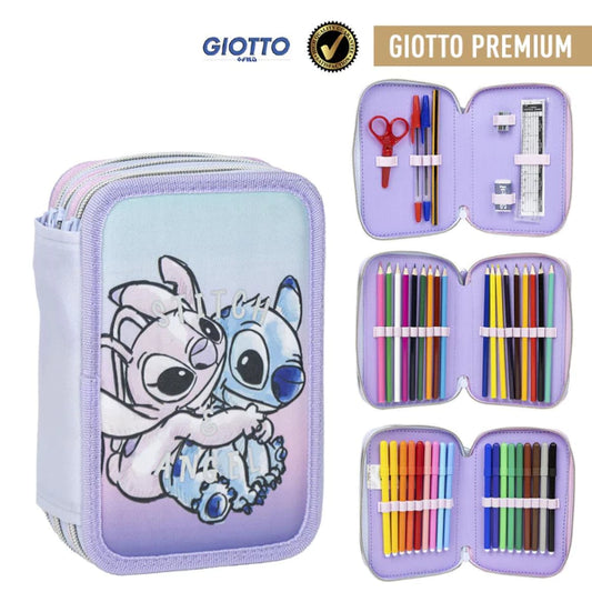 Lilo & Stitch trojna peresnica z dvema zadrgama The Star Dog by Angel | Shopacita