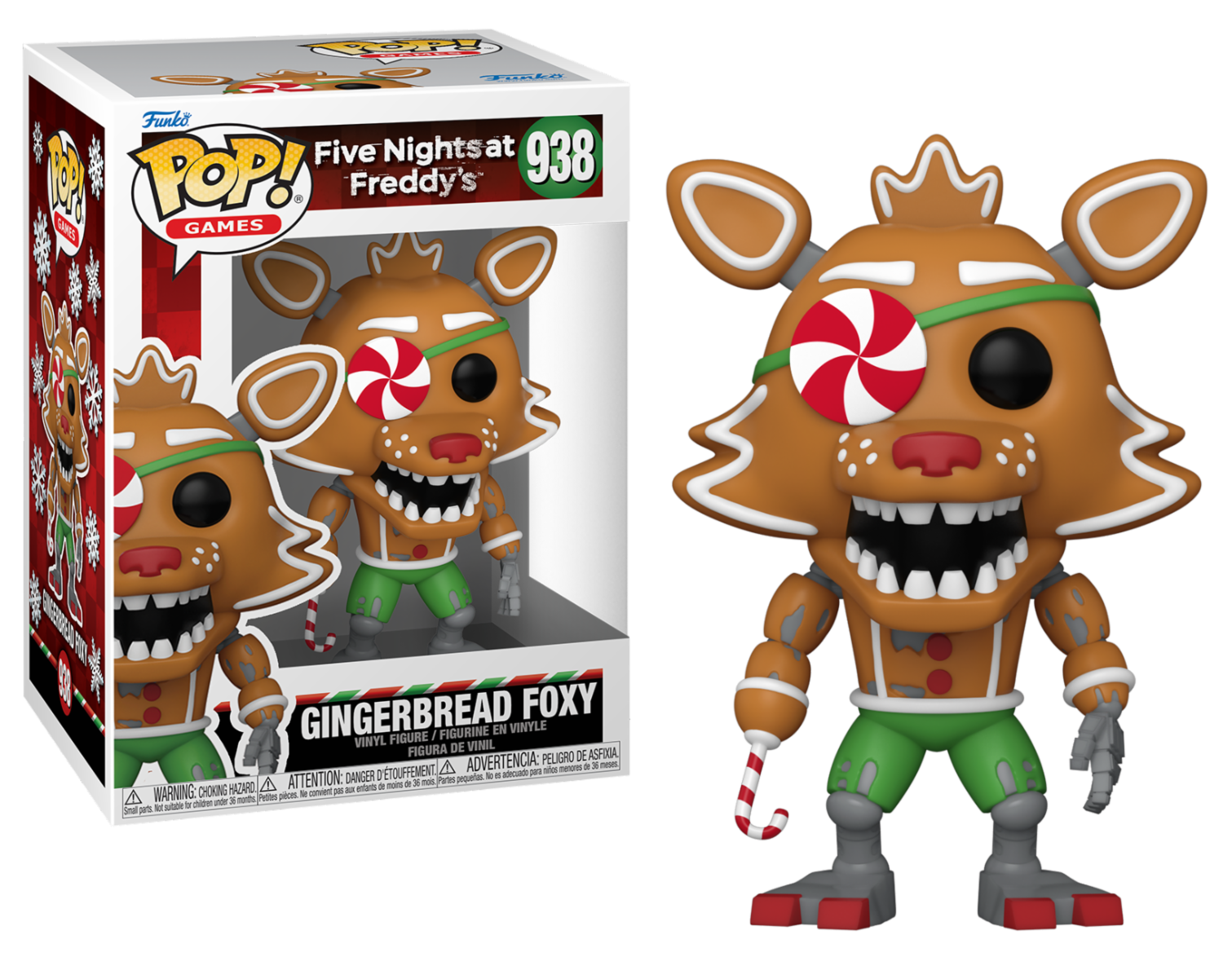 Five nights at Freddy's POP vinilna figura Gingerbread Foxy | Shopacita