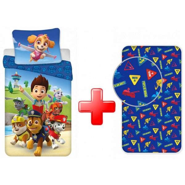 Paw Patrol posteljnina z rjuho JVL0070, 140x200 | Shopacita