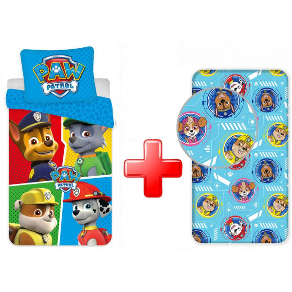 Paw Patrol posteljnina z rjuho JVL0072, 140x200 | Shopacita