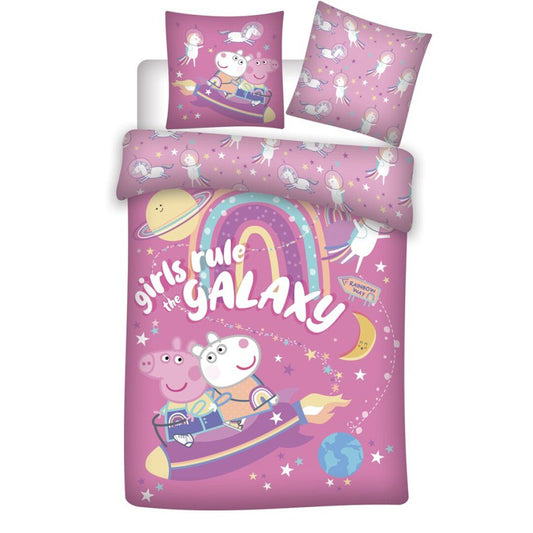 Peppa Pig posteljnina Pujsa Pepa Galaxy, 140x200 | Shopacita