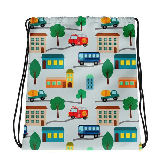 Drawstring bag Cars freeshipping - Shopacita