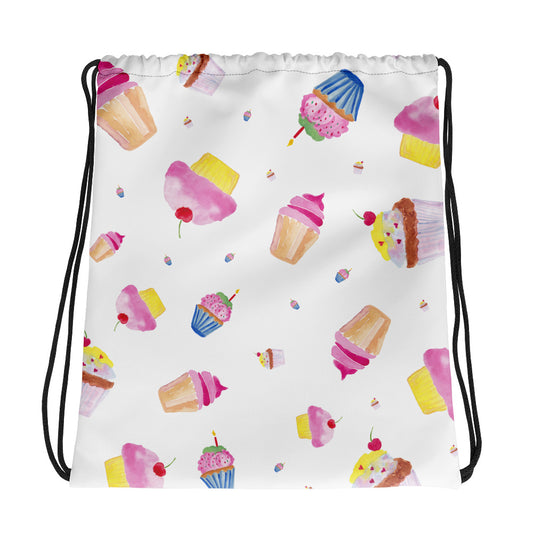 Drawstring bag Cupcake freeshipping - Shopacita