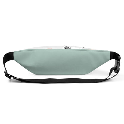 Adventurous Fanny Pack - Funny Cats | S-XXXL | black, green | Polyester | Shopacita | Back