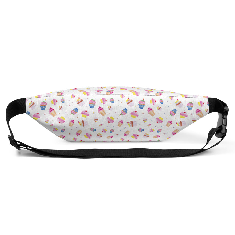 Adventurous Fanny Pack - Cupcakes | Kids | S-M | pink, yellow | Polyester | Shopacita | Back