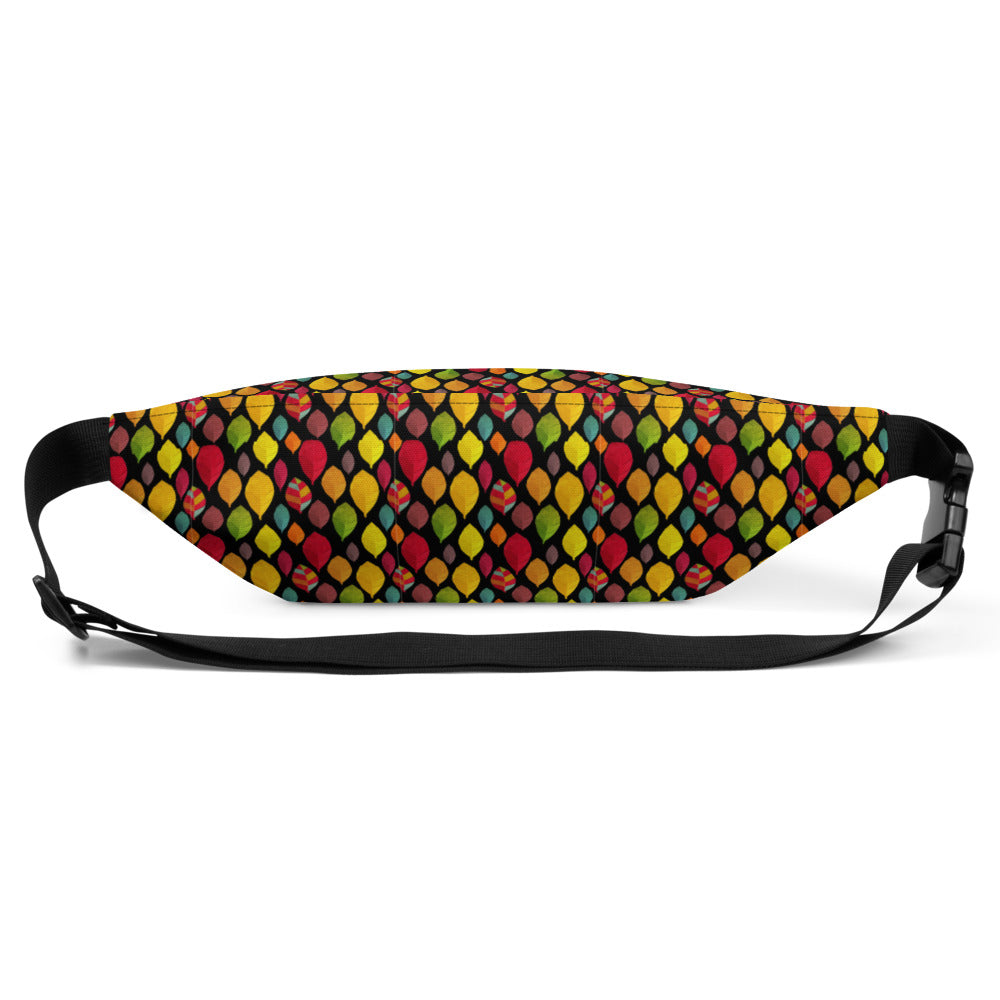 Adventurous Fanny Pack - Autumn | S-XXXL | green, orange, black | Polyester | Shopacita | Back