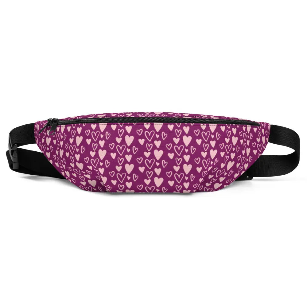 Adventurous Fanny Pack - Hearty | S-XXXL | purple | Polyester | Shopacita | Front