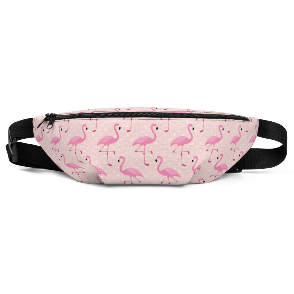 Adventurous Fanny Pack - Flamingo P |  Kids | S-M | pink | Polyester | Shopacita | Front