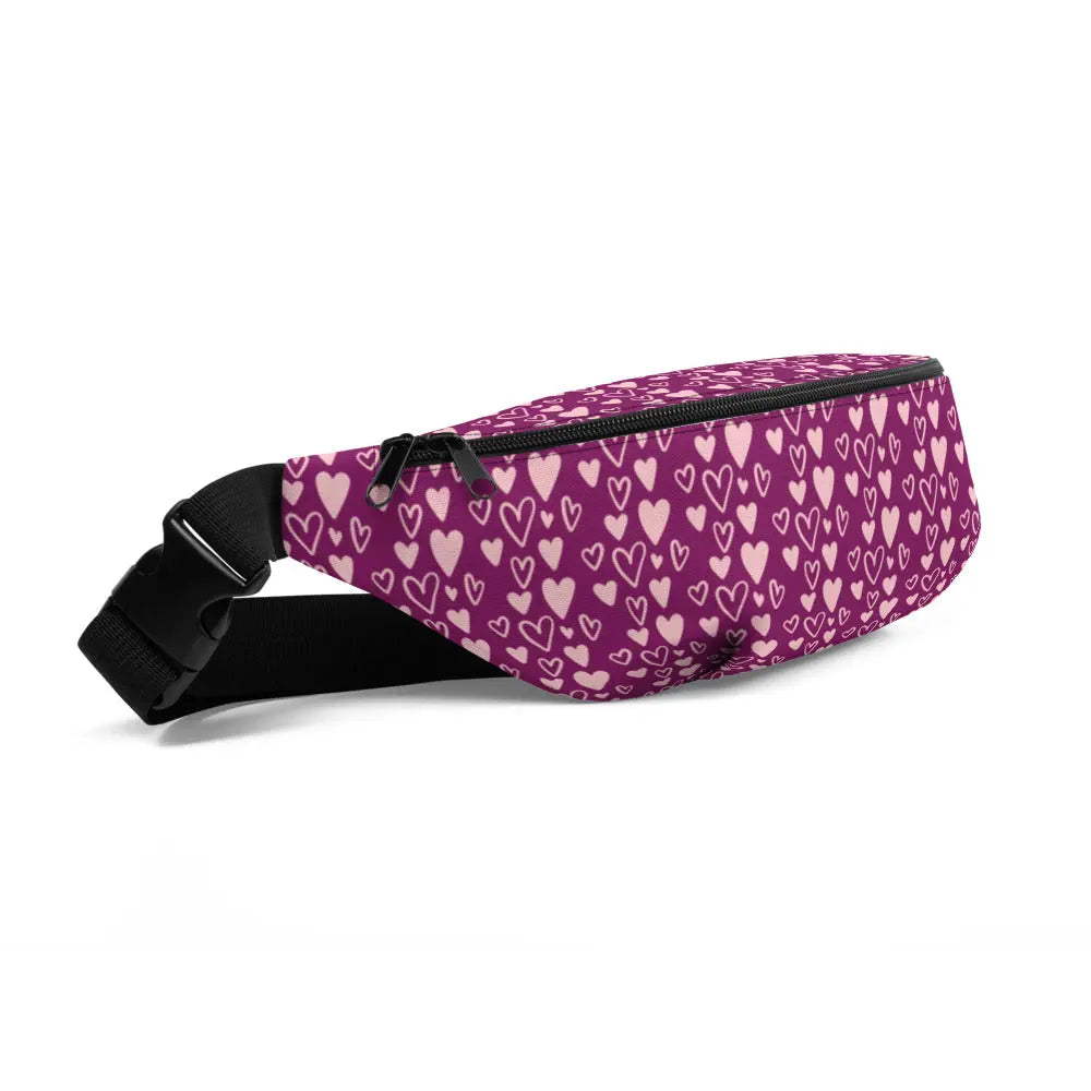 Adventurous Fanny Pack - Hearty | S-XXXL | purple | Polyester | Shopacita | Side