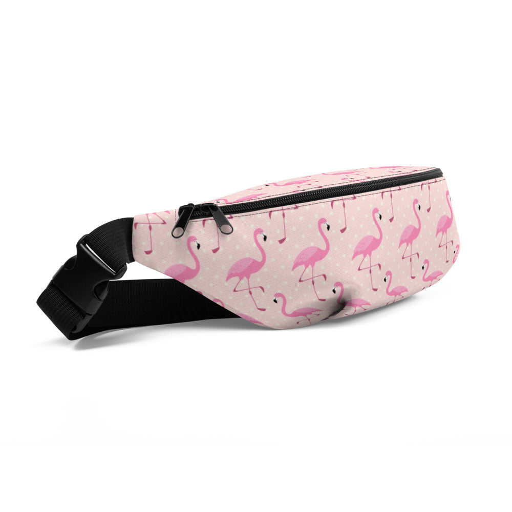 Adventurous Fanny Pack - Flamingo P | Kids | S-M | pink | Polyester | Shopacita | Side