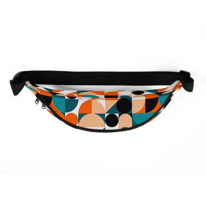 Adventurous Fanny Pack - Geom | S-XXXL | blue, orange | Polyester | Shopacita | Top