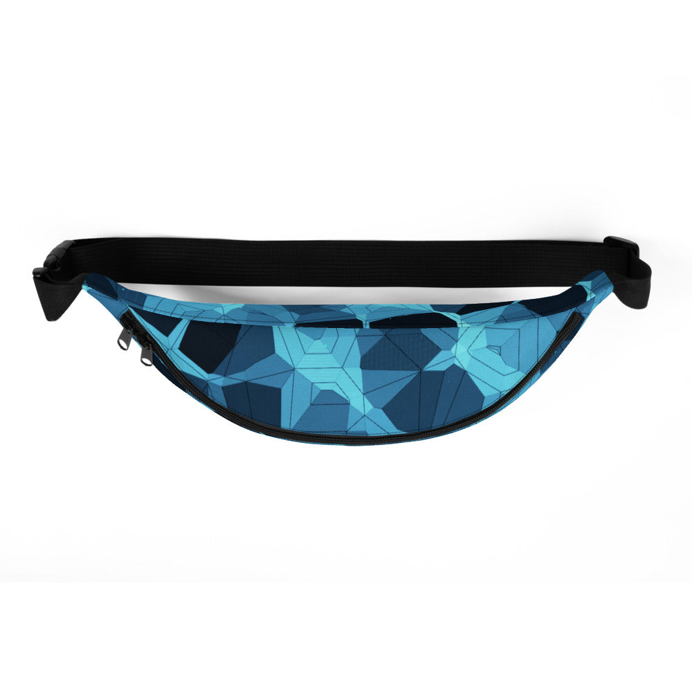 Adventurous Fanny Pack - Blue Mosaic | S-XXXL | blue | Polyester | Shopacita | Top